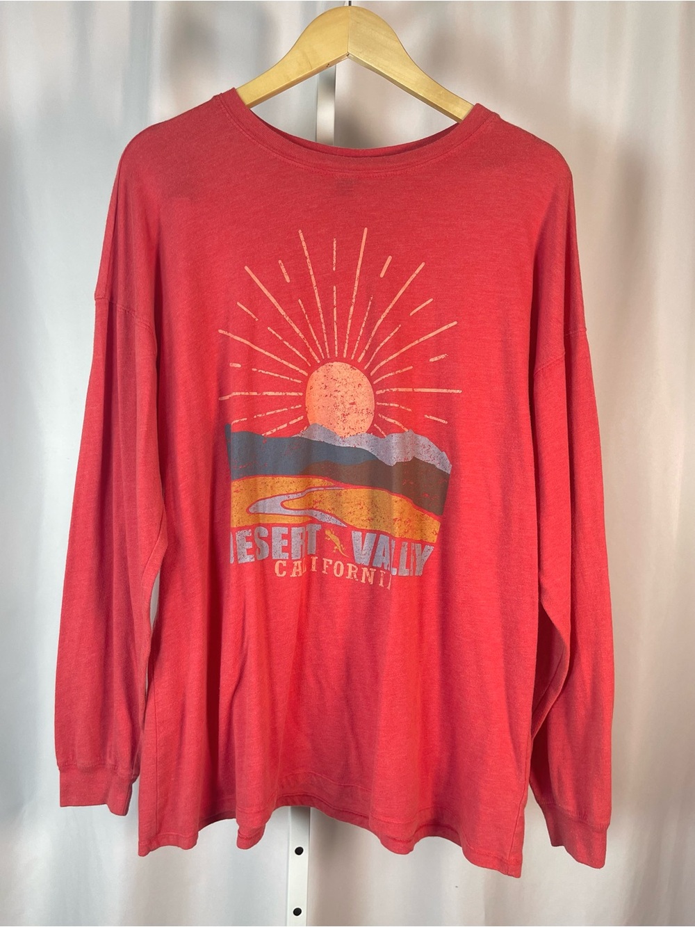 wild fable Sunshine Mountain Nature Graphic Long Sleeve Tee Desert California